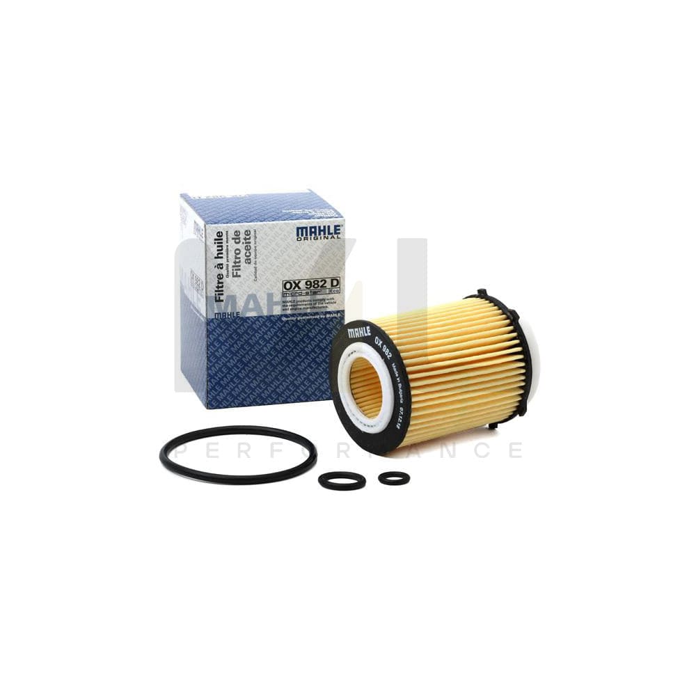 MAHLE ORIGINAL OX 982D Oil Filter Filter Insert | ML Performance Car Parts