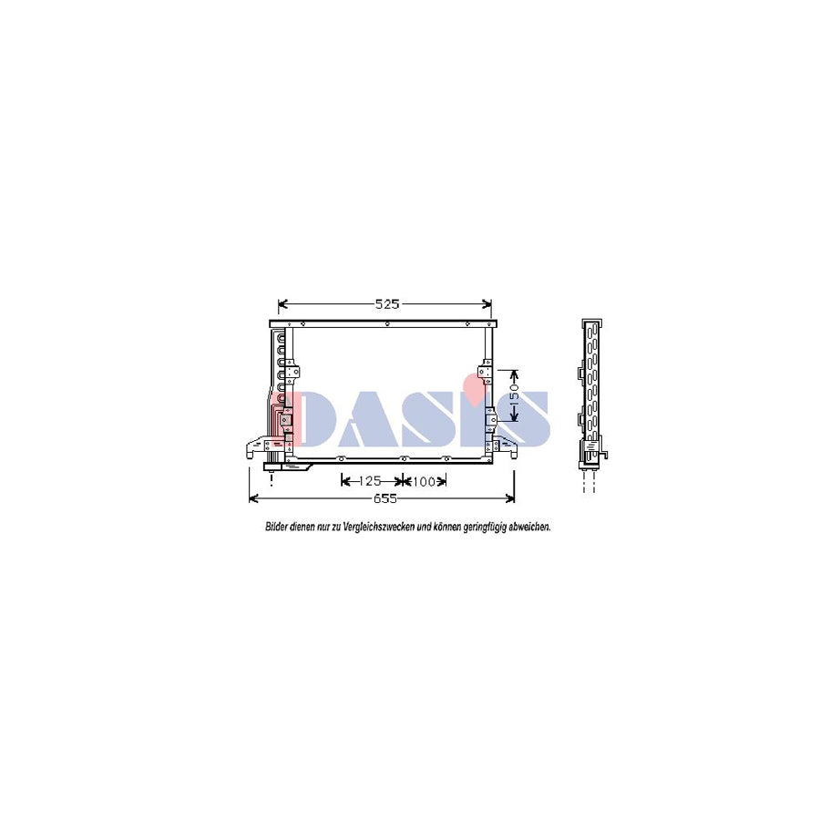 AKS Dasis 052240N Air Conditioning Condenser | ML Performance UK