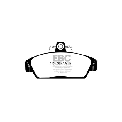 EBC PD40K805 Gtm Mg Ultimax Pad & Plain Disc Kit - Girling/TRW Caliper 2 | ML Performance UK Car Parts