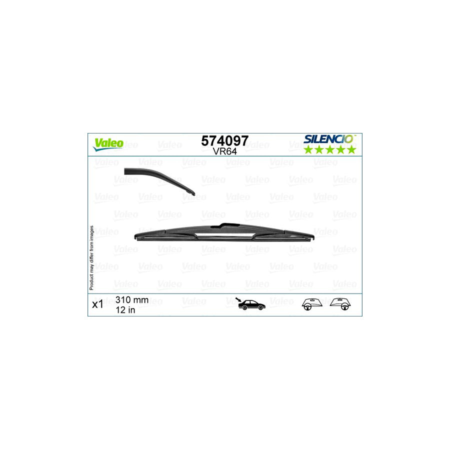 Valeo 574097 Wiper Blade | ML Performance UK Car Parts