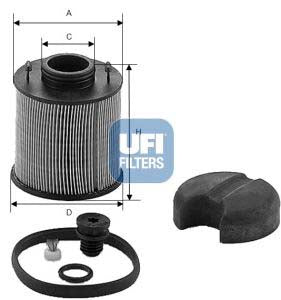 UFI 30.B54.00 Air Filter