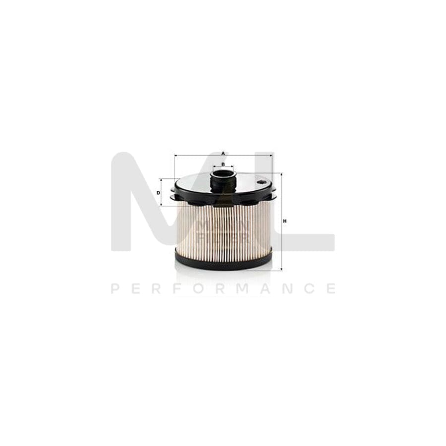 MANN-FILTER PU 1021 x Fuel filter with seal | ML Performance Car Parts