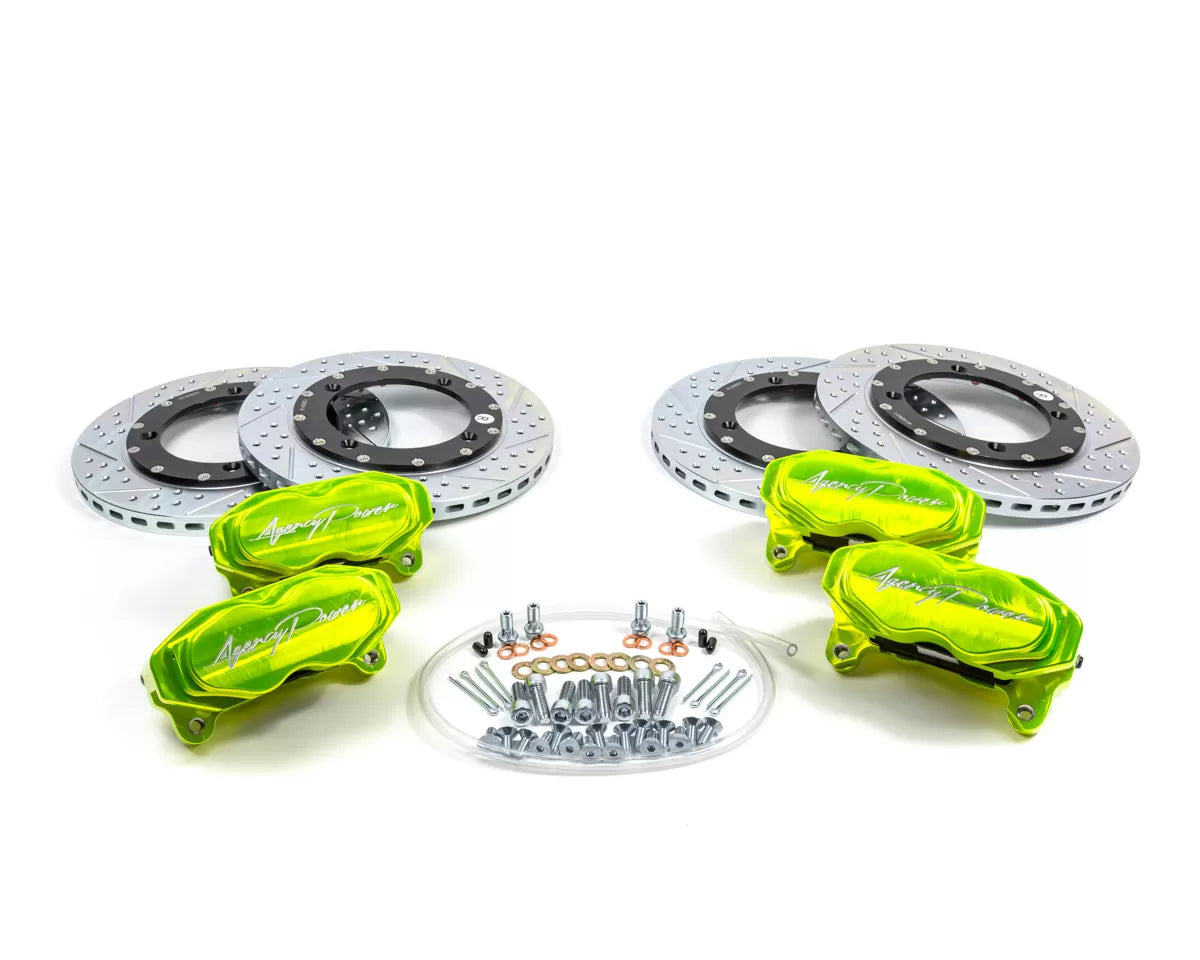 Agency Power AP-BRP-X3-460-GRN Big Brake Kit Front and Rear Monster Green Can-Am Maverick X3 Turbo | ML Performance UK Car Parts