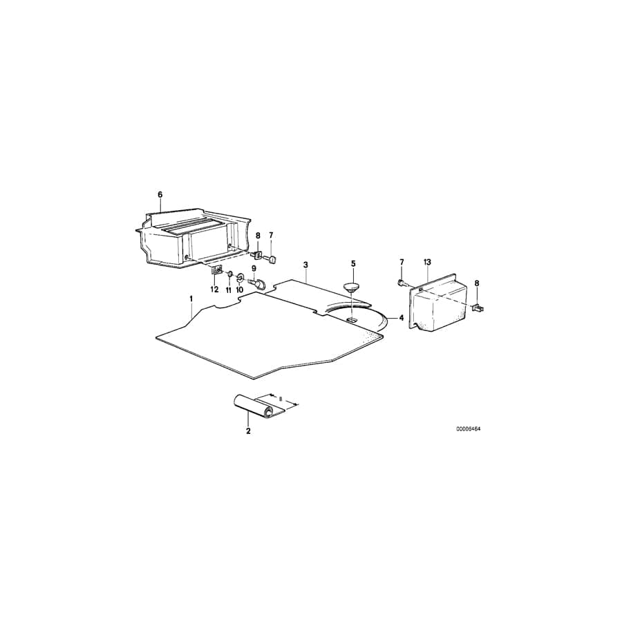 Genuine BMW 51718195383 E38 E39 E28 Circlip (Inc. 528i) | ML Performance UK Car Parts