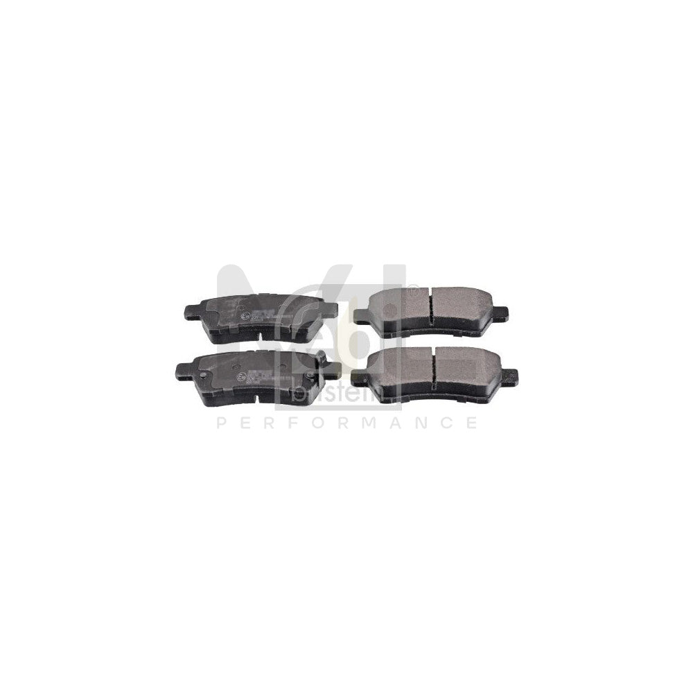 Febi Bilstein 116351 Brake Pad Set Rear Axle, With Acoustic Wear Warning | ML Performance Car Parts