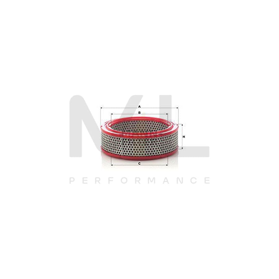 MANN-FILTER C 1820 Air Filter Filter Insert | ML Performance Car Parts