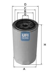 UFI 80.030.00 Hydraulic Filter, Steering System