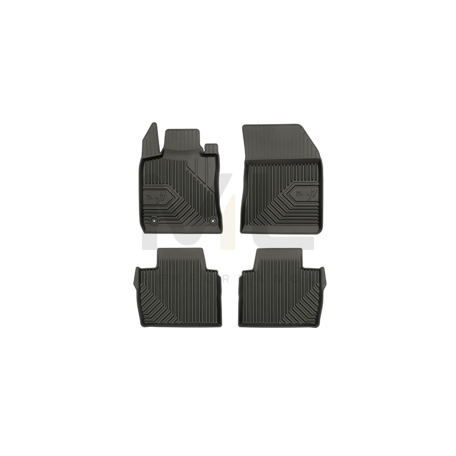 FROGUM Tailored, No.77 77408548 Floor mat set for PEUGEOT 508 II (FB_, F3_) Elastomer, Front and Rear, Quantity: 4, Black | ML Performance Car Parts