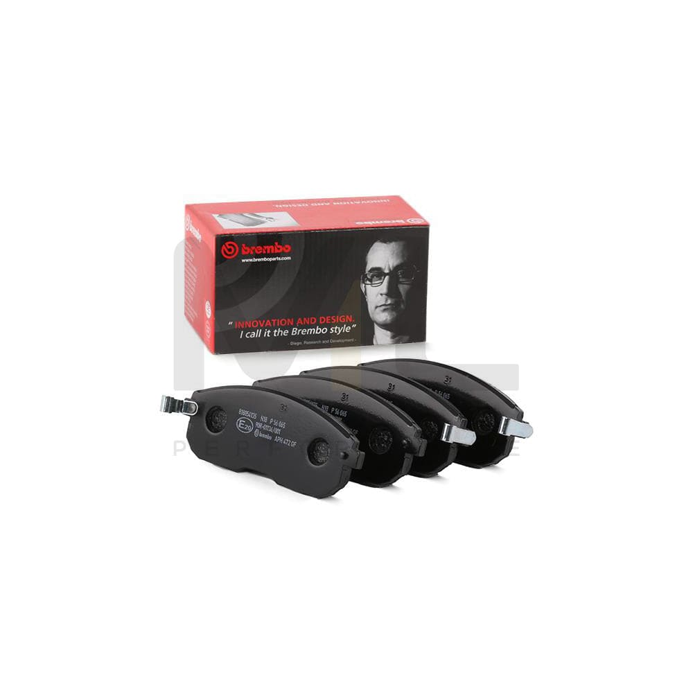 Brembo P 56 065 Brake Pad Set With Acoustic Wear Warning | ML Performance Car Parts