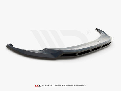 Maxton Design VW Tiguan R / R-line MK2 Facelift (2020-) Front Splitter V.1