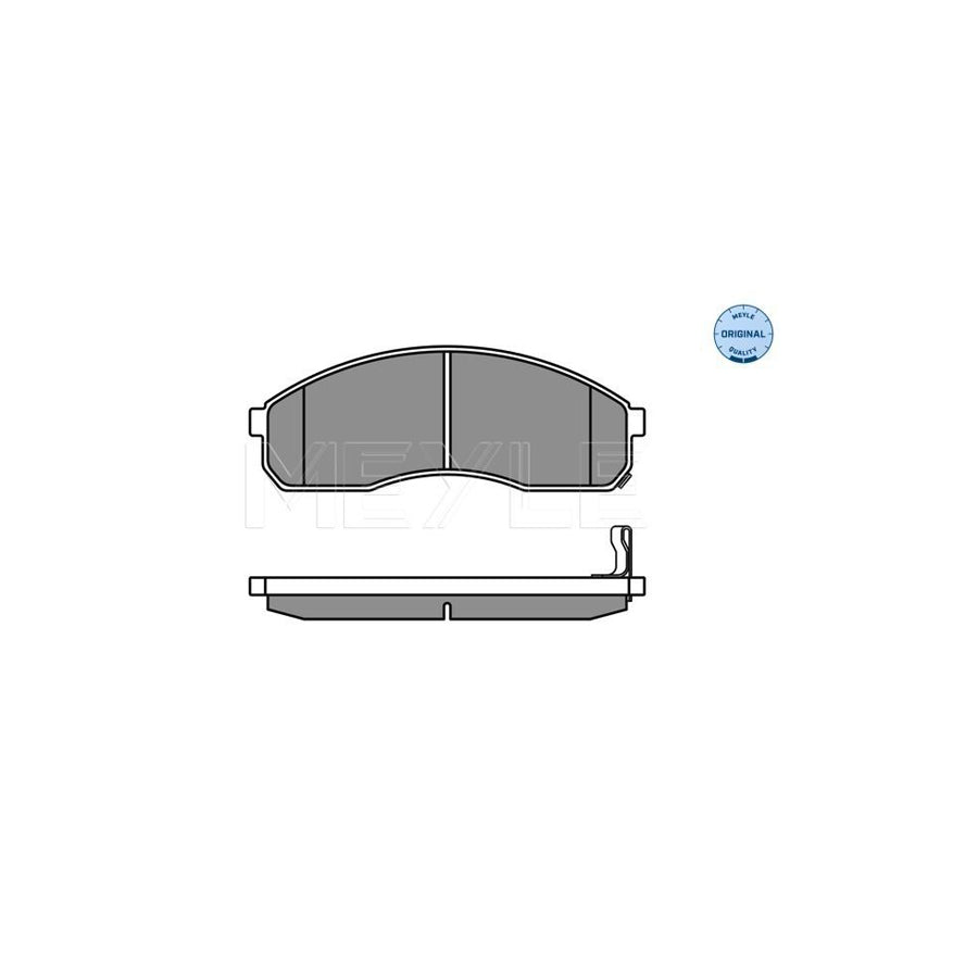 Meyle 025 236 4916/W Brake Pad Set