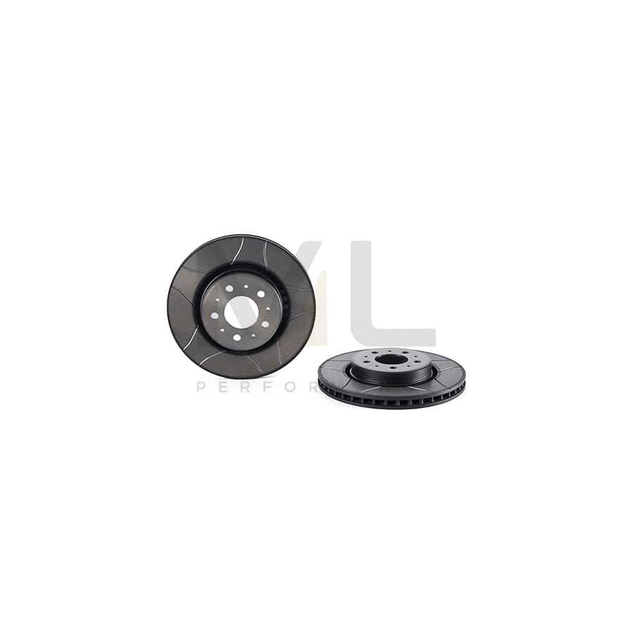 BREMBO MAX LINE 09.8642.75 Brake Disc Internally Vented, Slotted, Coated, with bolts/screws | ML Performance Car Parts