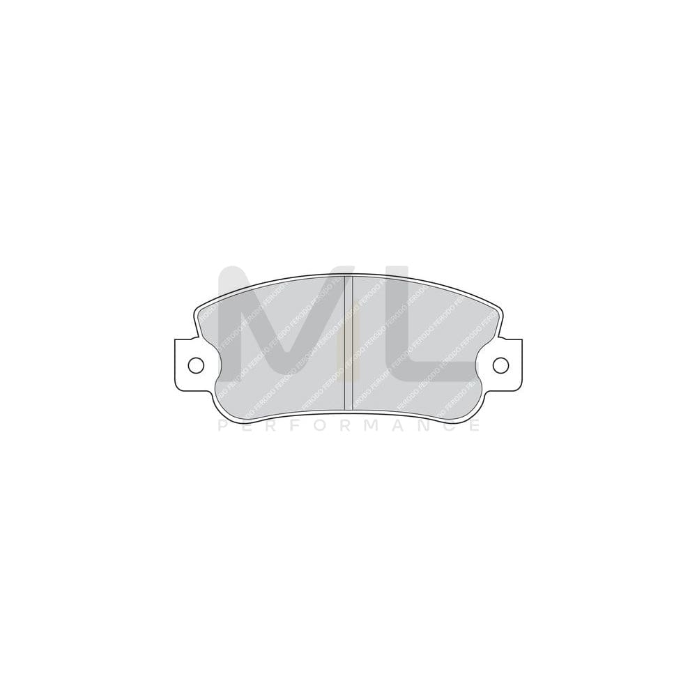 Ferodo Sl Fsl1013 Brake Pad Set With Acoustic Wear Warning | ML Performance Car Parts