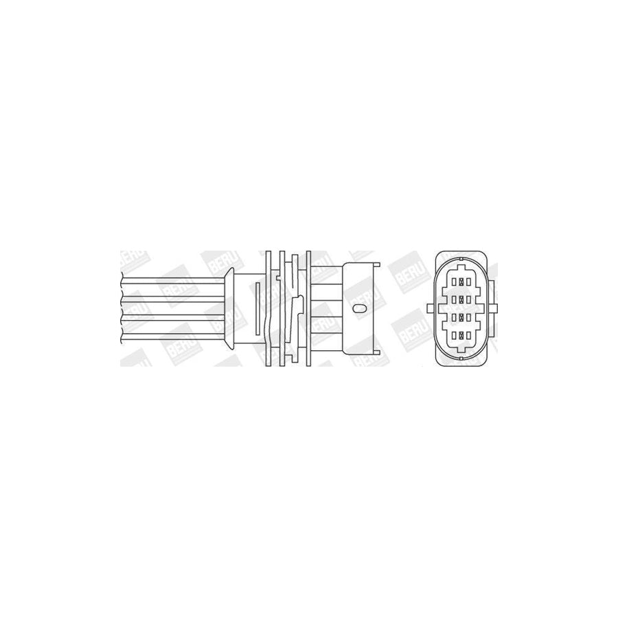 Beru OZH132 Lambda Sensor