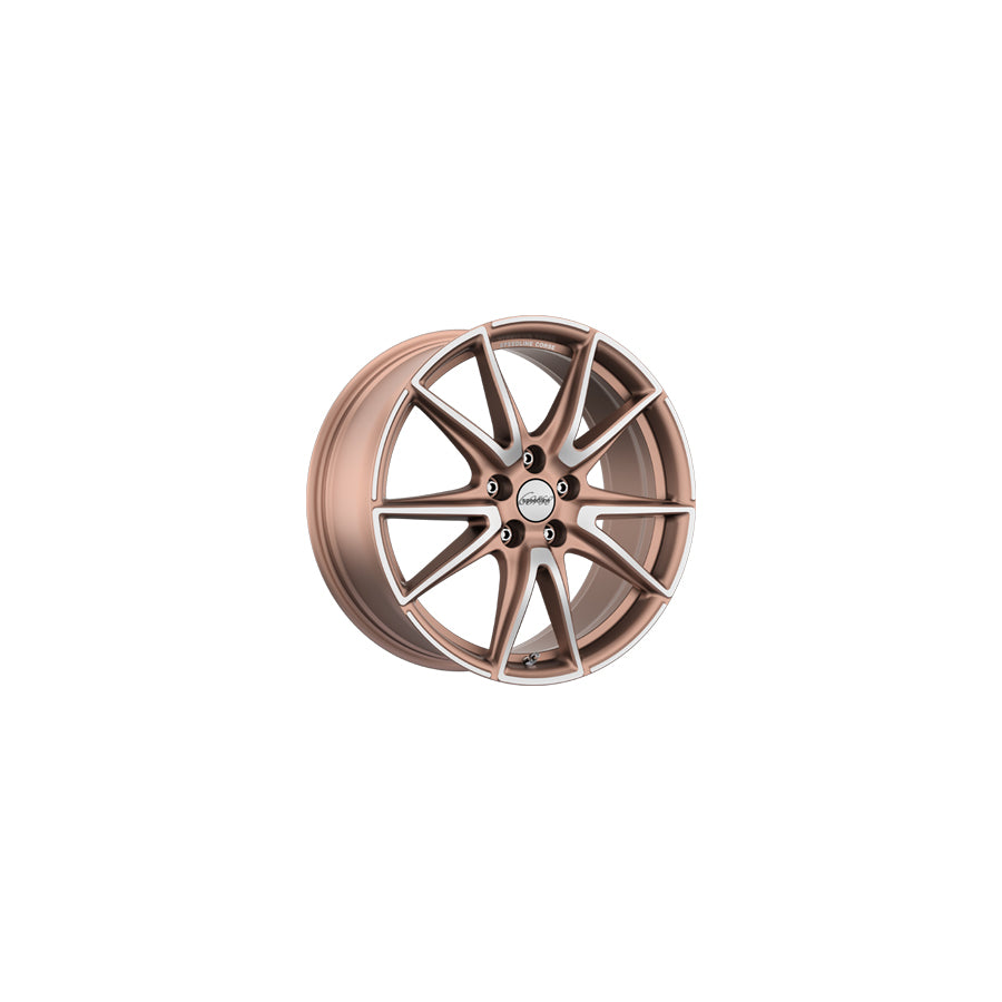 Speedline Corse SL6 Vettore 8.5x19 ET35 SL6.9855.37X/7942 Bronze-Matt-Front Diamond Cut Wheel | ML Performance UK Car Parts