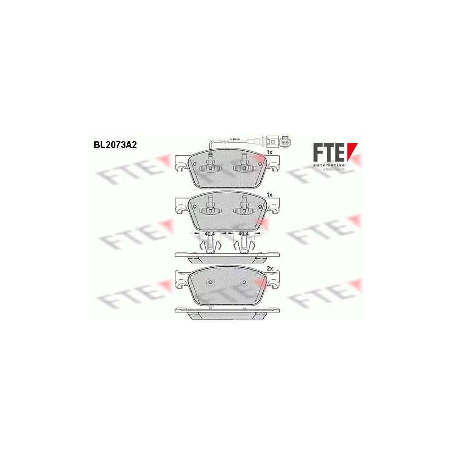 Fte BL2073A2 Brake Pad Set | ML Performance UK Car Parts