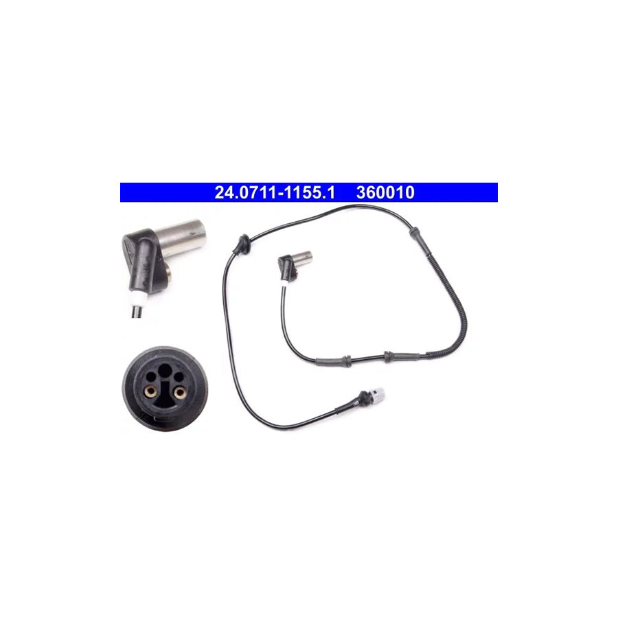 ATE 24.0711-1155.1 Abs Sensor For Saab 900