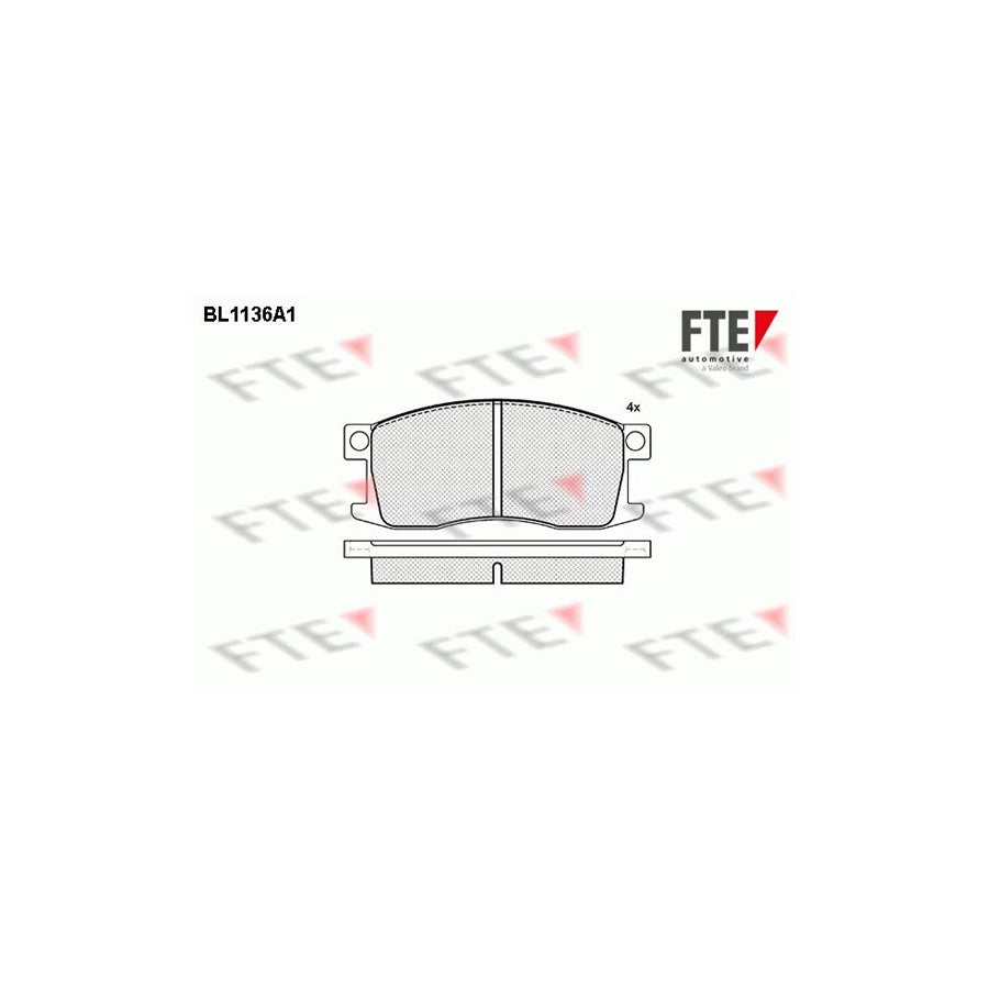 Fte BL1136A1 Brake Pad Set | ML Performance UK Car Parts