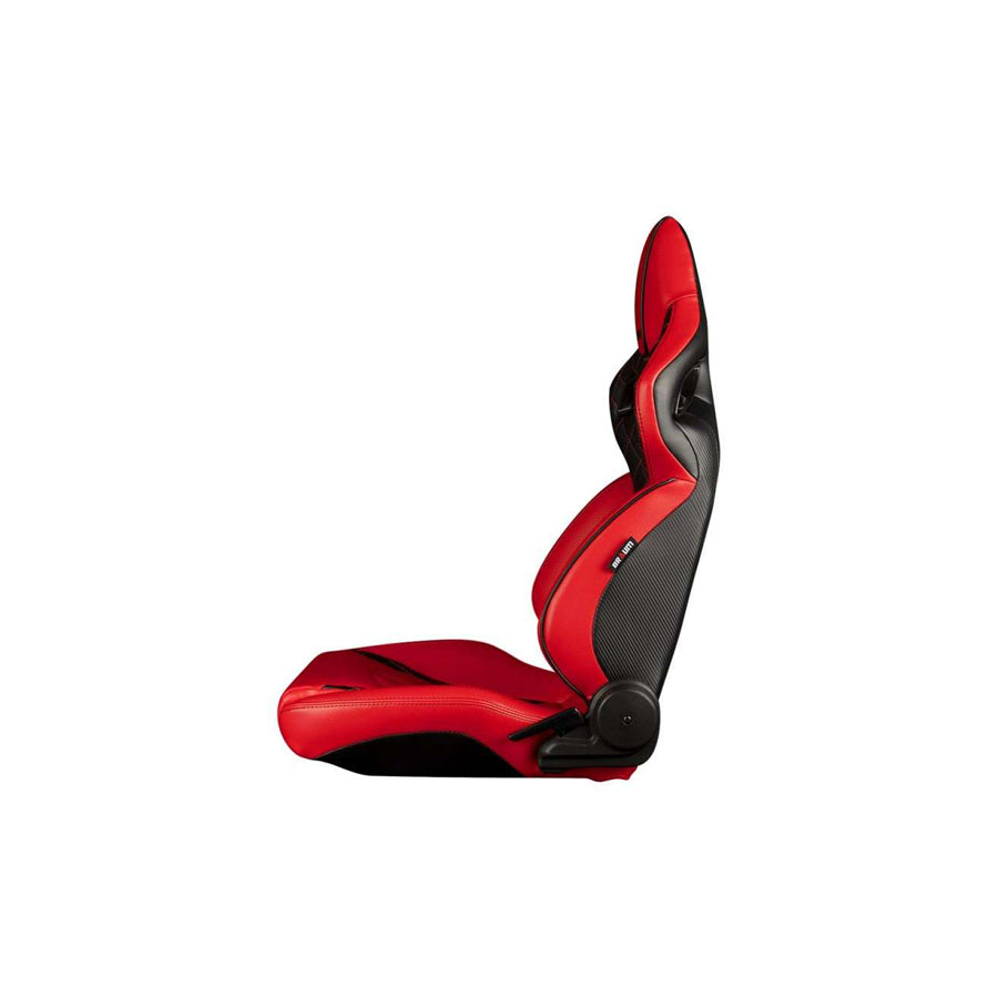 BRAUM Orue Series Racing Seats (Diamond Ed. Red Leatherette) – Pair