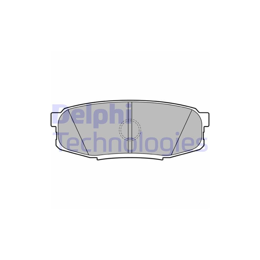 Delphi Lp2154 Brake Pad Set