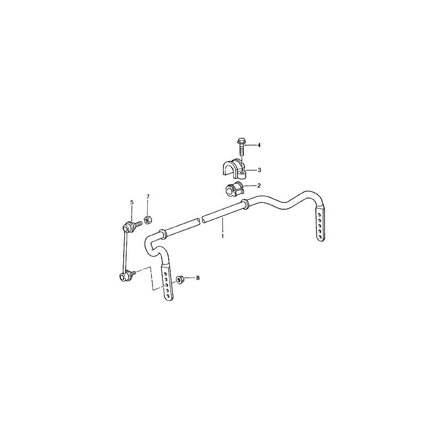 Genuine Porsche Drop Link Front Porsche 996 Gt2 / Gt3 Mki | ML Performance UK Car Parts