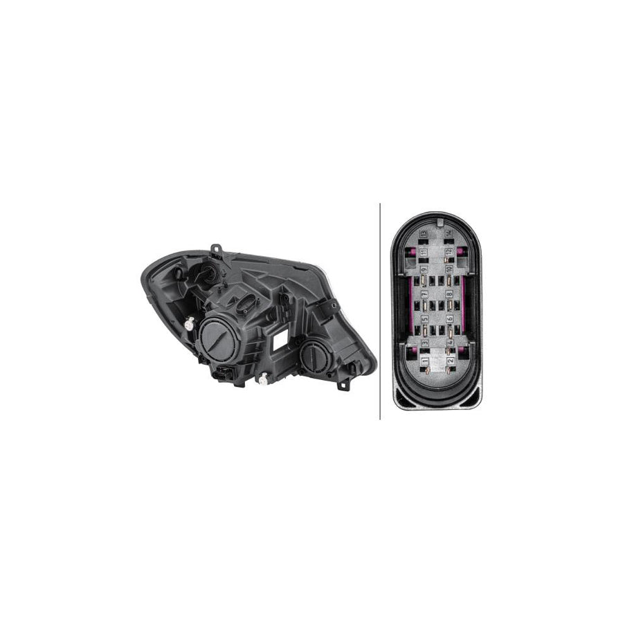 Hella 1ED 011 030-111 Headlight Suitable For Mercedes-Benz Sprinter