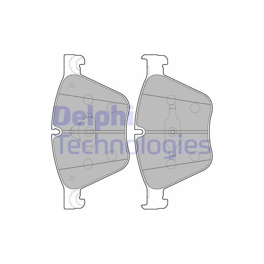 Delphi Lp2153 Brake Pad Set