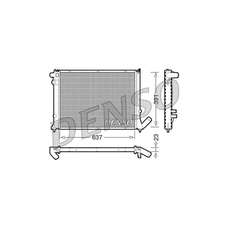 Denso DRM21050 Drm21050 Engine Radiator | ML Performance UK