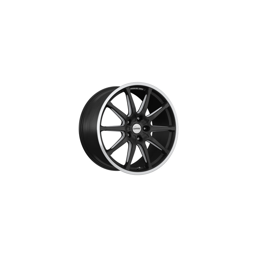 Speedline Corse SC1 Motorismo 8x19 ET50 SC1.9815.05X/6661 Racing Black-Matt-Rim Lip Diamond Cut Wheel | ML Performance UK Car Parts