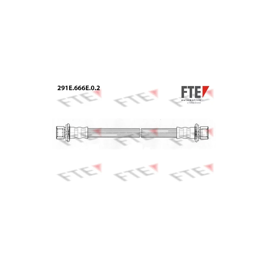 Fte 291E.666E.0.2 Brake Hose For Toyota Yaris I Hatchback (P1) | ML Performance UK Car Parts