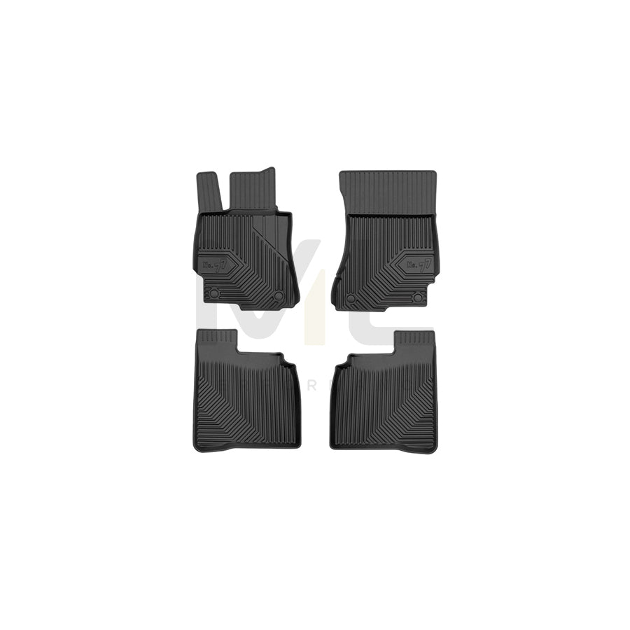 FROGUM Tailored, No.77 77425811 Floor mat set Elastomer, Front and Rear, Quantity: 4, Black | ML Performance Car Parts