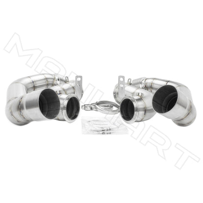 MANHART MH5F9511202 DOWNPIPES RACE FOR BMW F95 / F96 X5M / X6M (COMPETITION) CAT-REPLACEMENT (PART 1 OF 2)