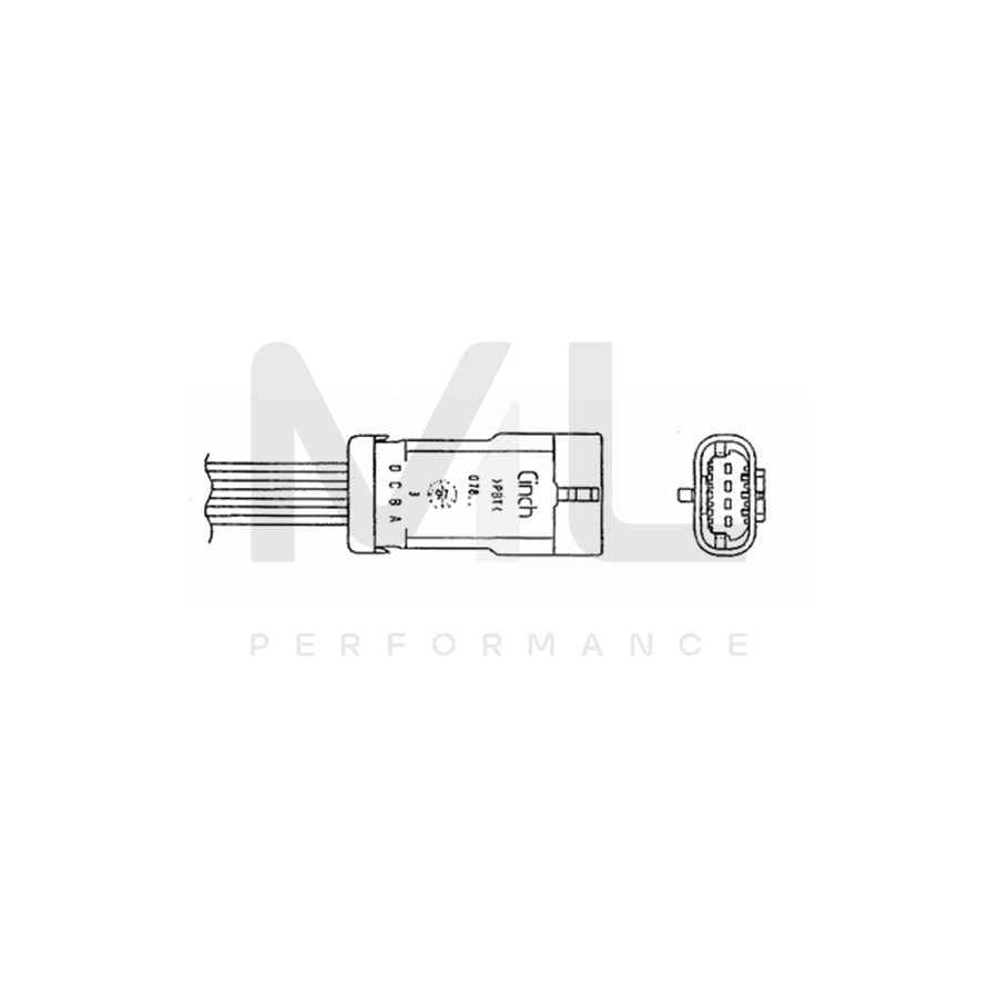 NTK Lambda Sensor / O2 Sensor (NGK 92916) - OZA770-EE65 | ML Car Parts UK | ML Performance