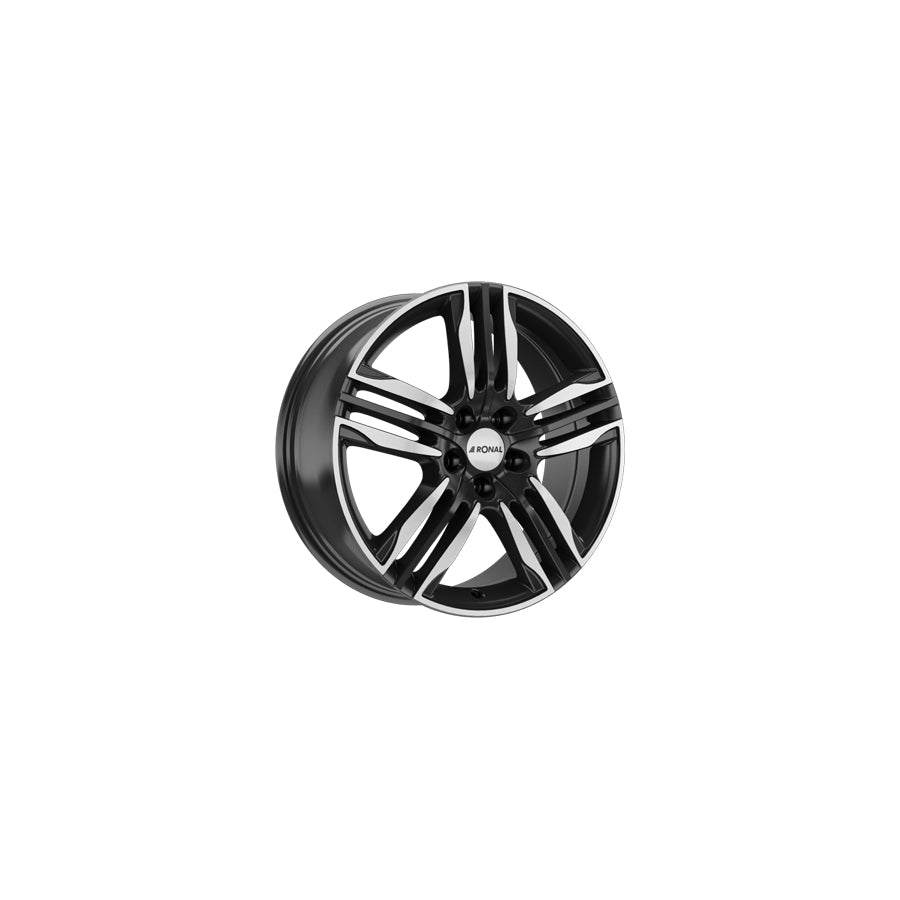 Ronal R58 10x22 ET47 58R2105.173/022 Black Front Diamond Cut Wheel | ML Performance UK Car Parts