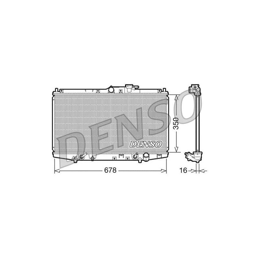 Denso DRM40020 Drm40020 Engine Radiator For Honda Accord | ML Performance UK