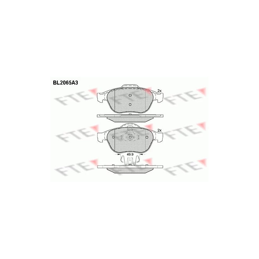 Fte 9010648 Brake Pad Set | ML Performance UK Car Parts