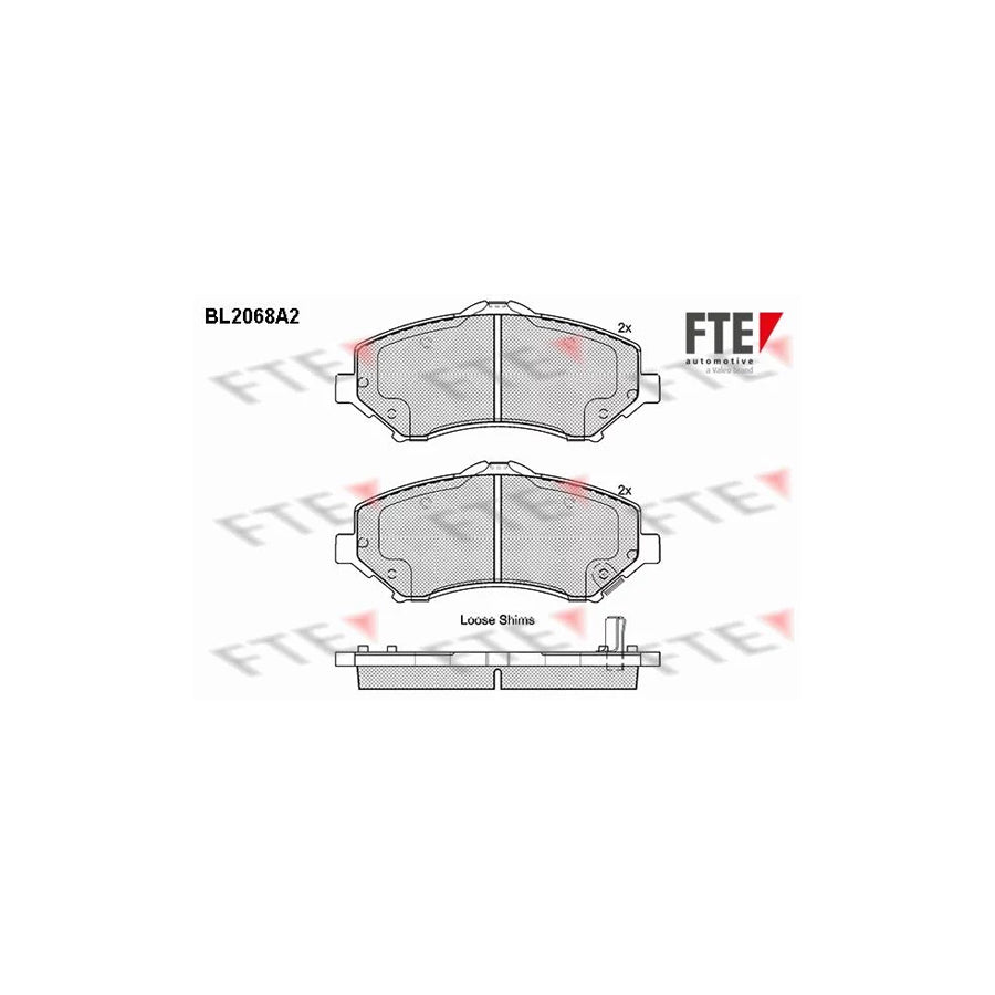 Fte BL2068A2 Brake Pad Set | ML Performance UK Car Parts