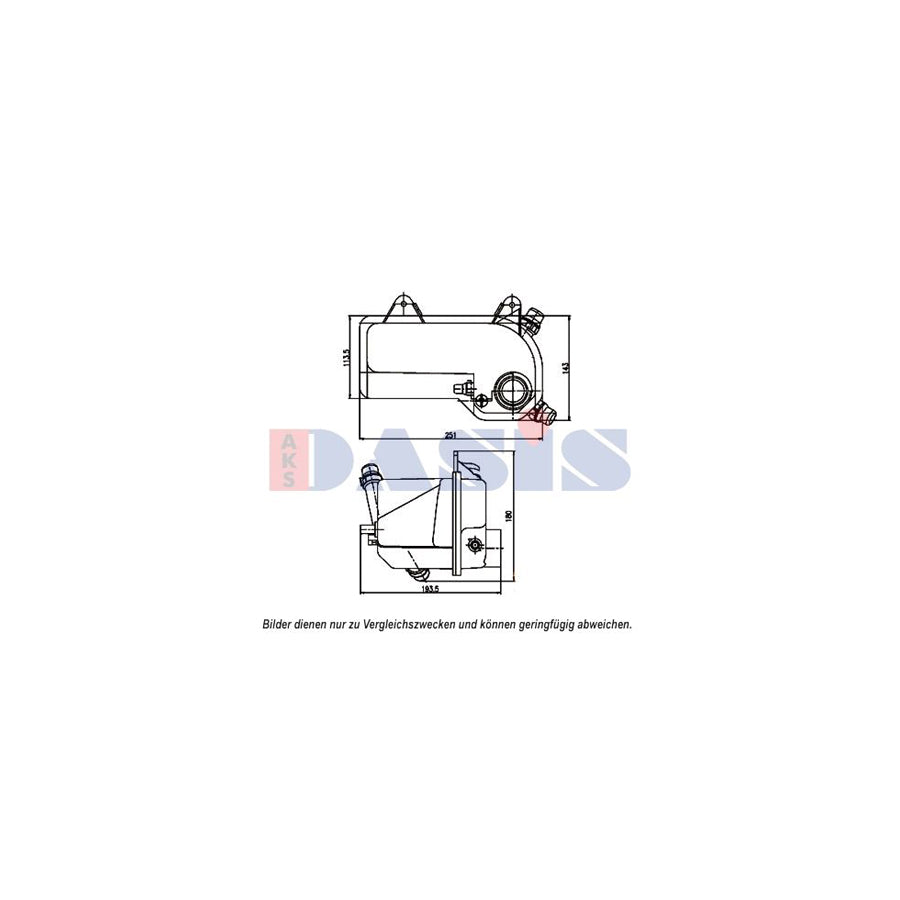 AKS Dasis 053015N Coolant Expansion Tank | ML Performance UK