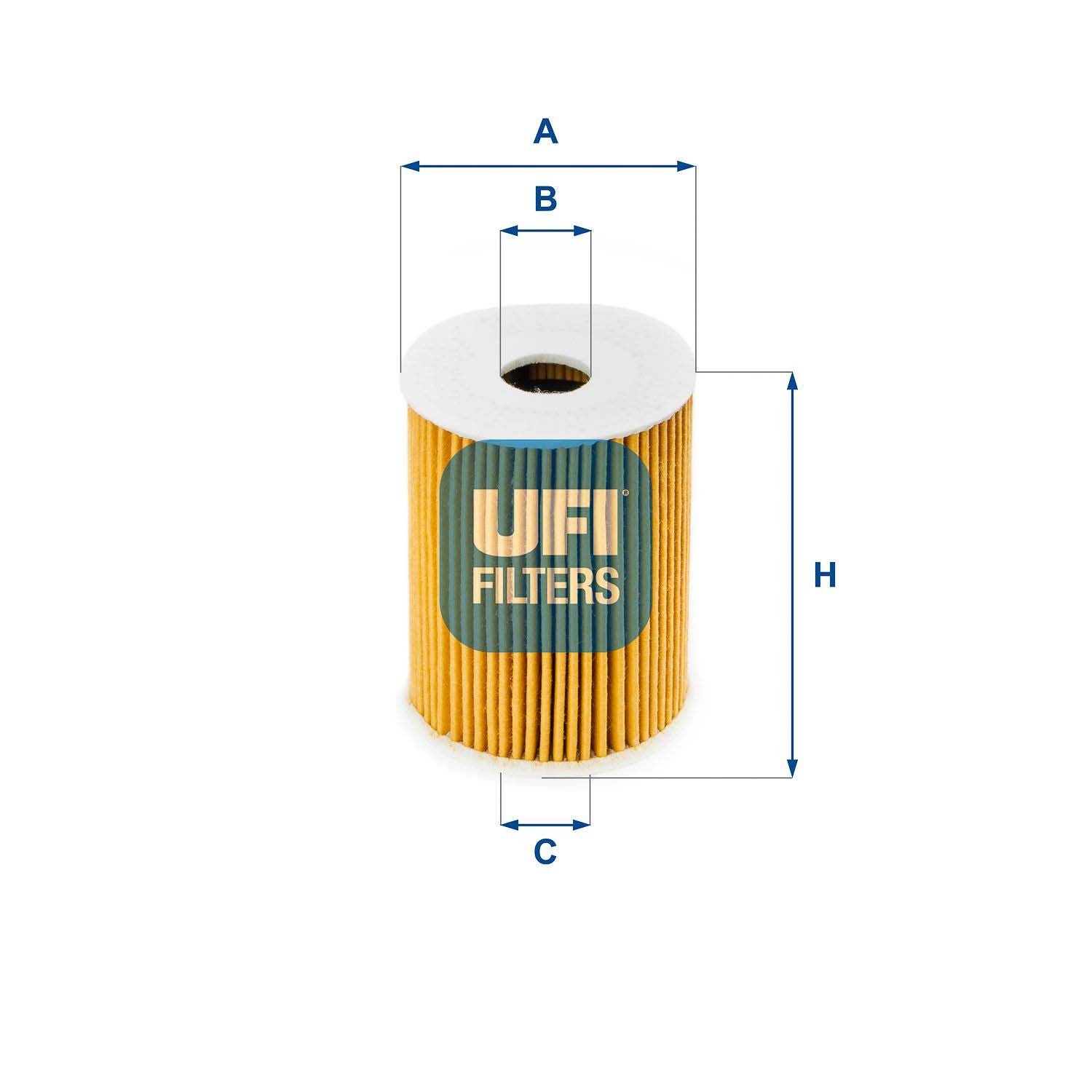 UFI 25.091.00 Oil Filter