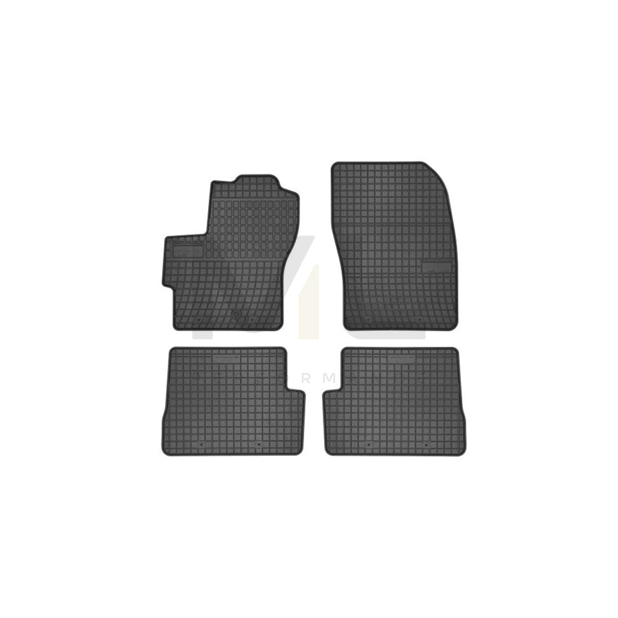 FROGUM Tailored 546009 Floor mat set for MAZDA 3 Elastomer, Front and Rear, Quantity: 4, Black | ML Performance Car Parts