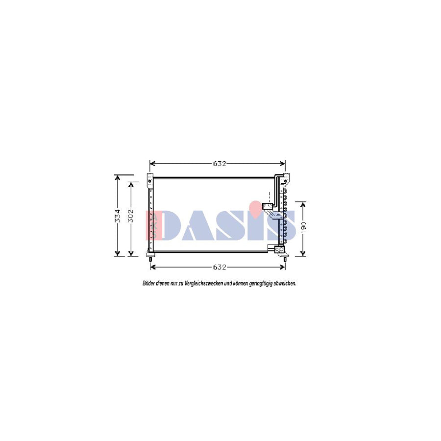 AKS Dasis 102030N Air Conditioning Condenser For Honda Accord | ML Performance UK