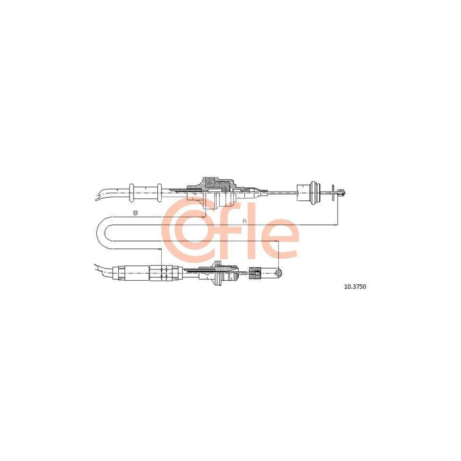 Cofle Bh.Vl007 Brake Hose