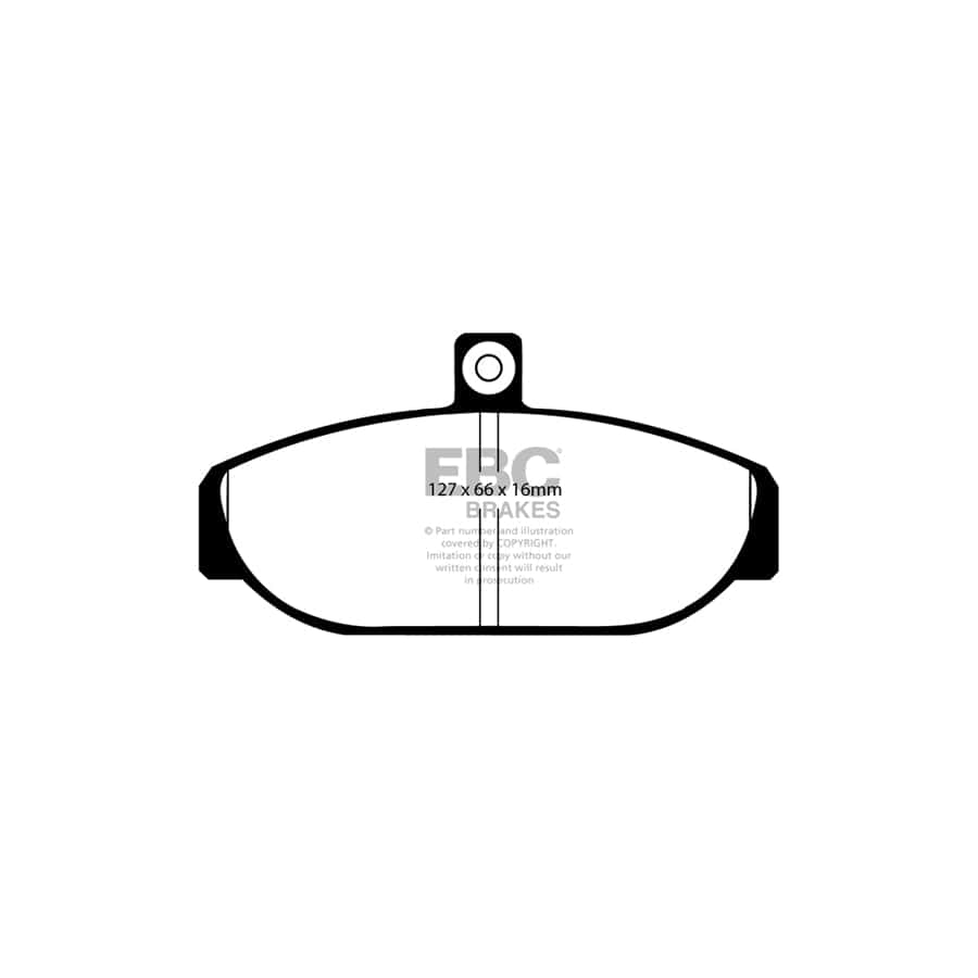 EBC PDKF2289 Volvo Ultimax Front Brake Pad & Plain Disc Kit - ATE/Girling/TRW Caliper 2 | ML Performance UK Car Parts