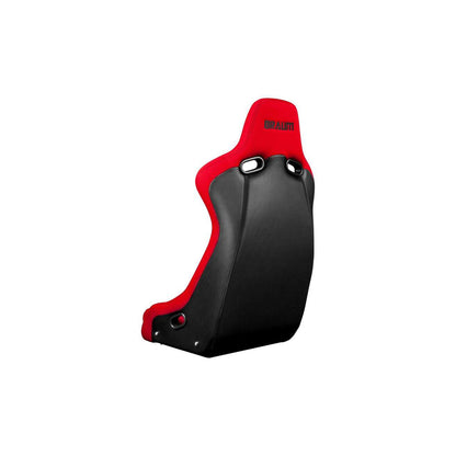 BRAUM Venom-R Fixed Back Bucket Seat Red Cloth - Priced Per Seat