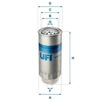 UFI 24.017.00 Fuel Filter