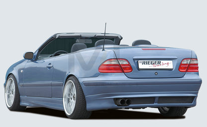 Rieger 00071004 Mercedes-Benz W208 CLK Side Skirt 3 | ML Performance UK Car Parts