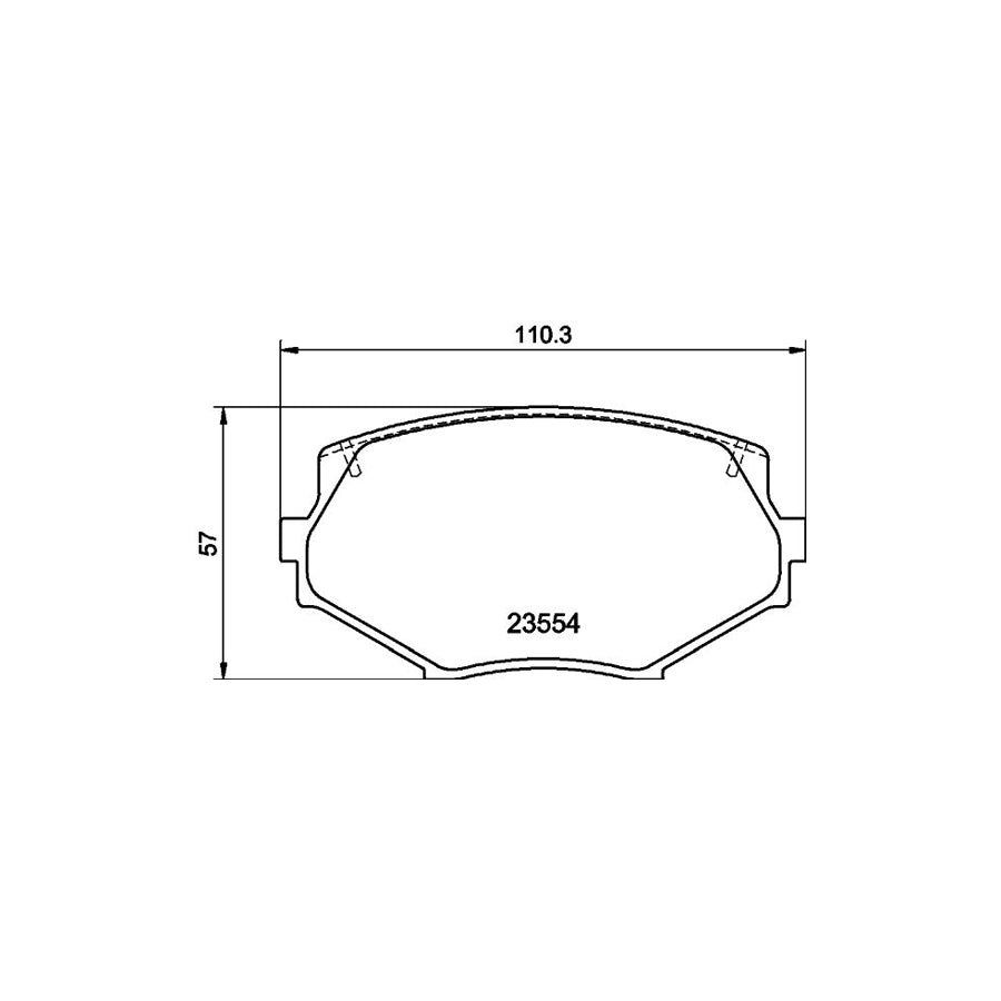 Hella 8MP 376 801-204 Water Pump