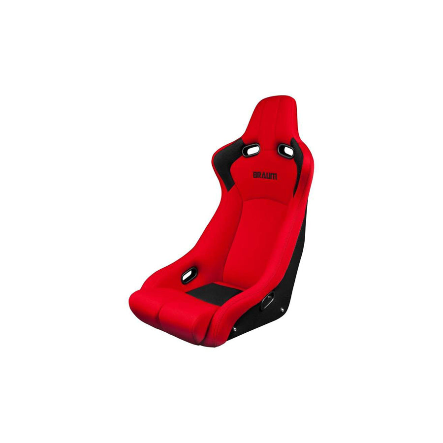 BRAUM Venom-R Fixed Back Bucket Seat Red Cloth - Priced Per Seat | ML Performance UK Car Parts