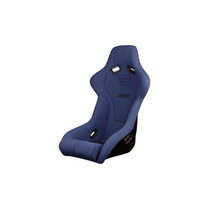 BRAUM Falcon-R Series Fixed Back Bucket Composite Seat Blue Cloth - Priced Per Seat | ML Performance UK Car Parts