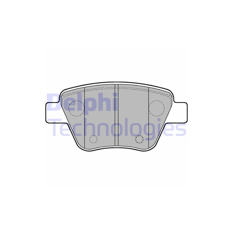 Delphi Lp2178 Brake Pad Set